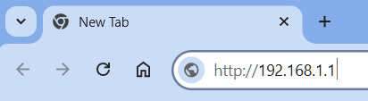 ZTE router login page IP